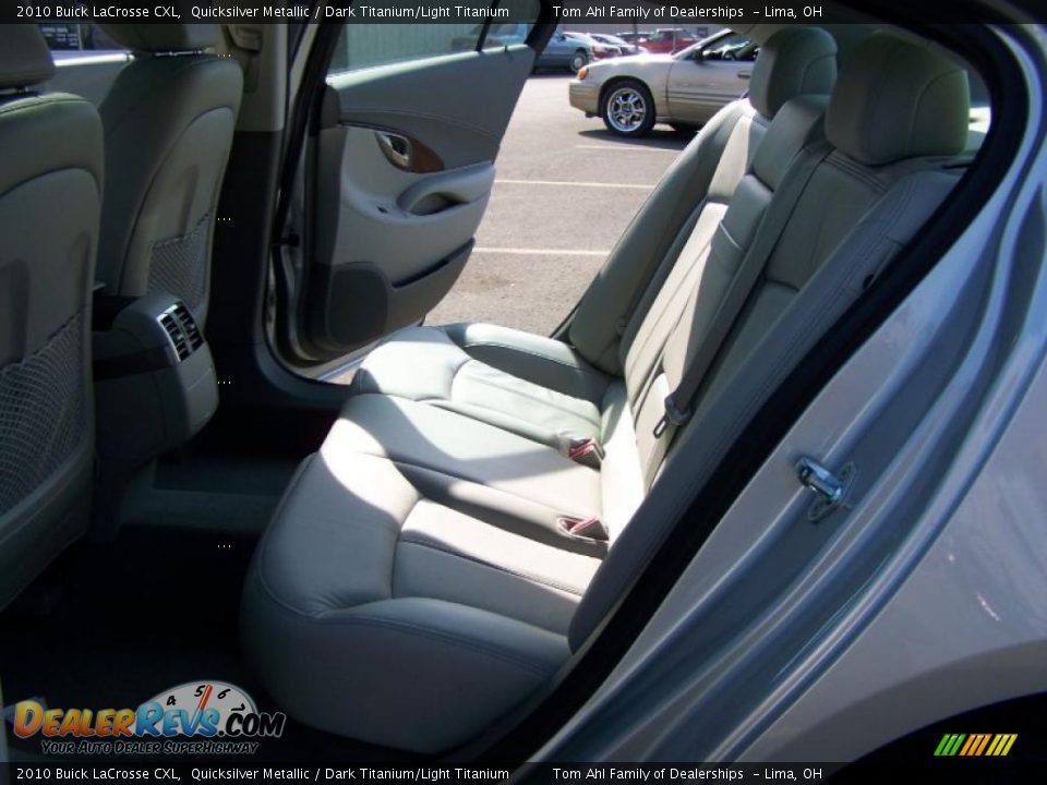 2010 Buick LaCrosse CXL Quicksilver Metallic / Dark Titanium/Light Titanium Photo #13