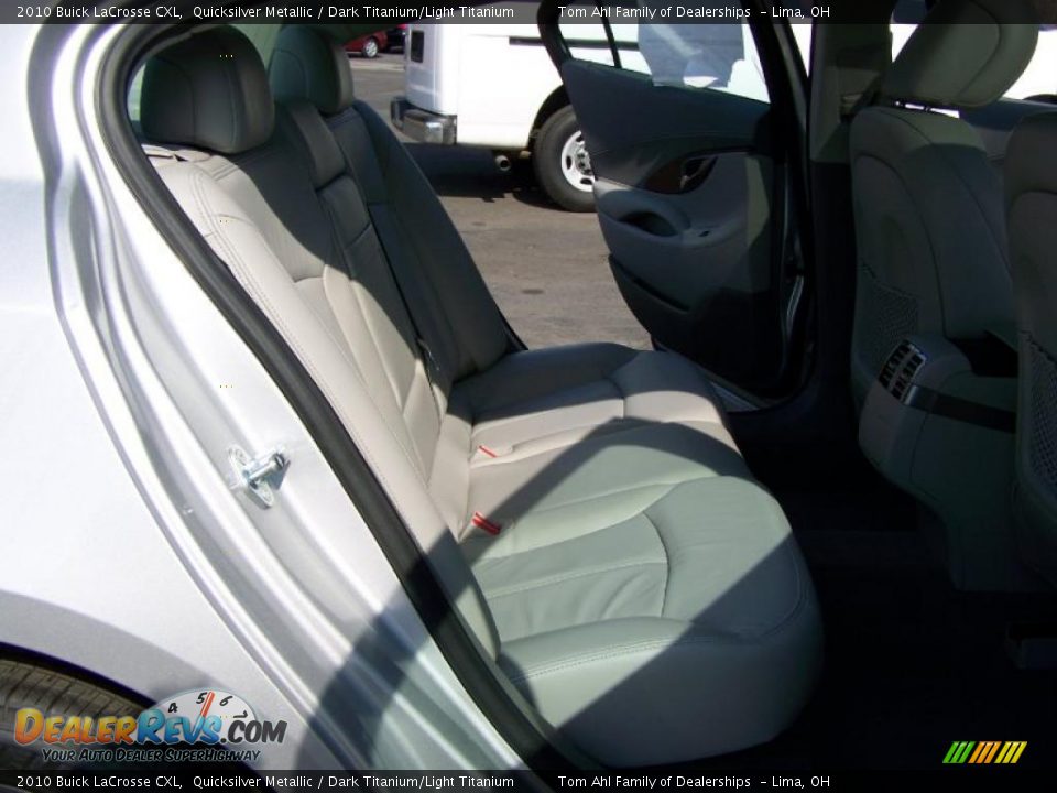 2010 Buick LaCrosse CXL Quicksilver Metallic / Dark Titanium/Light Titanium Photo #14