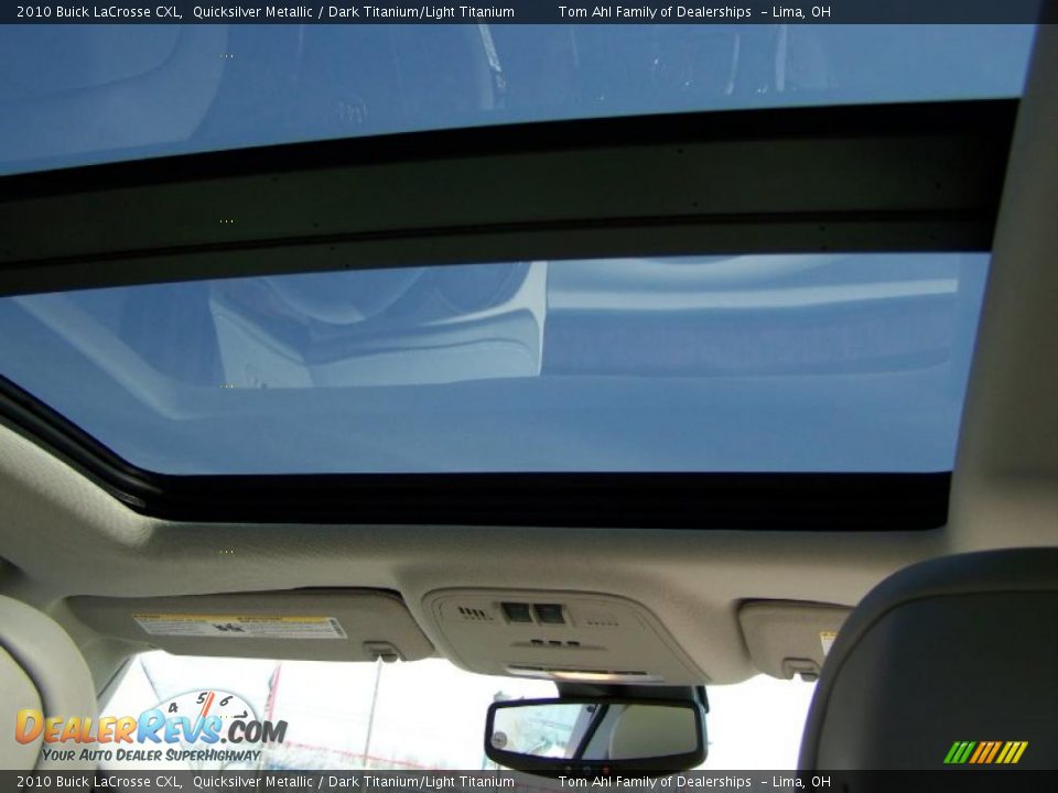 2010 Buick LaCrosse CXL Quicksilver Metallic / Dark Titanium/Light Titanium Photo #17