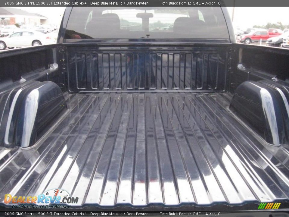 2006 GMC Sierra 1500 SLT Extended Cab 4x4 Deep Blue Metallic / Dark Pewter Photo #20