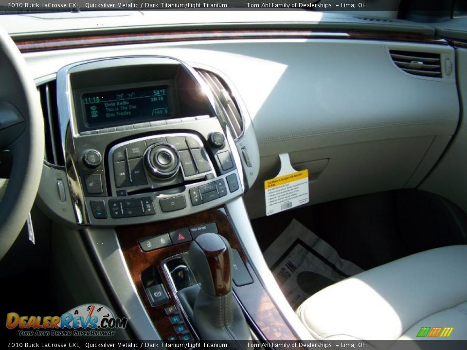 2010 Buick LaCrosse CXL Quicksilver Metallic / Dark Titanium/Light Titanium Photo #21