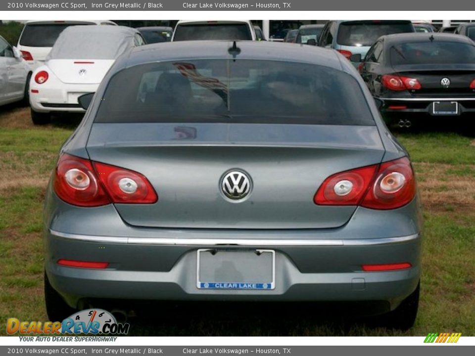 2010 Volkswagen CC Sport Iron Grey Metallic / Black Photo #8