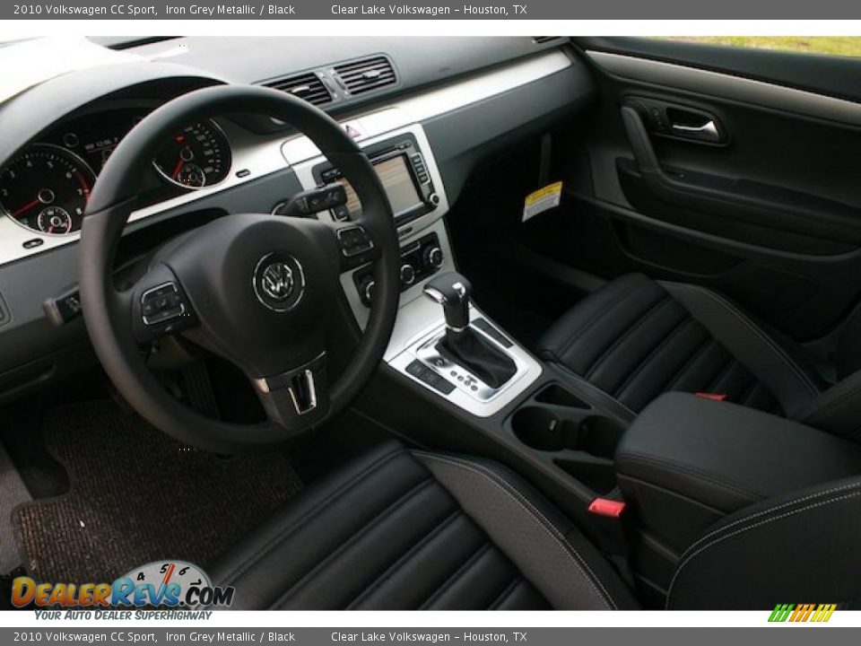 2010 Volkswagen CC Sport Iron Grey Metallic / Black Photo #11
