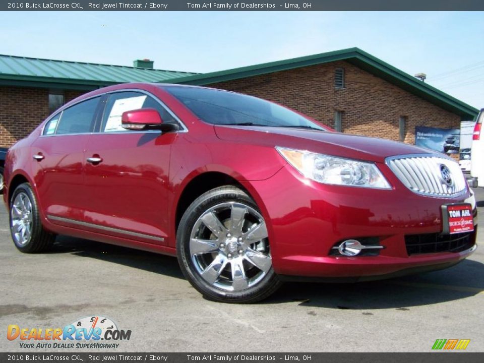 2010 Buick LaCrosse CXL Red Jewel Tintcoat / Ebony Photo #1