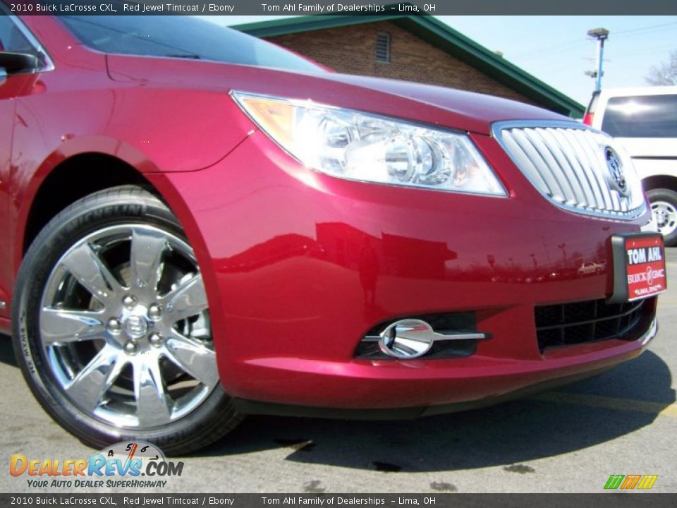 2010 Buick LaCrosse CXL Red Jewel Tintcoat / Ebony Photo #2