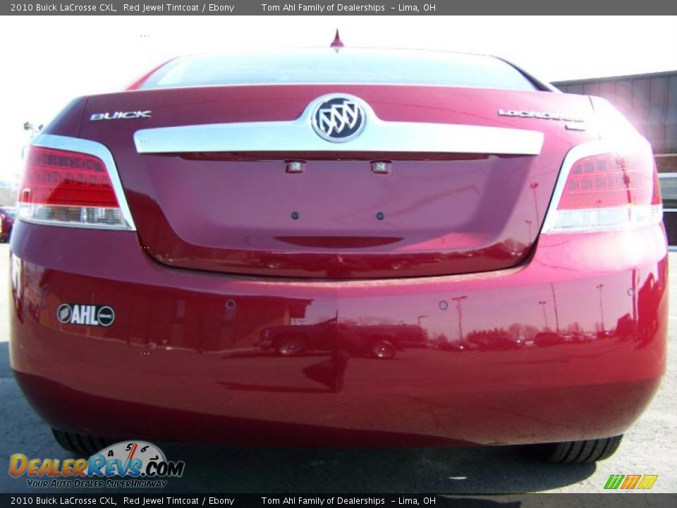 2010 Buick LaCrosse CXL Red Jewel Tintcoat / Ebony Photo #6
