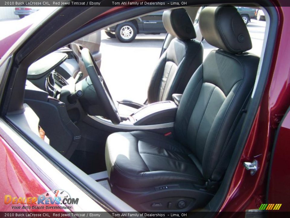 2010 Buick LaCrosse CXL Red Jewel Tintcoat / Ebony Photo #10