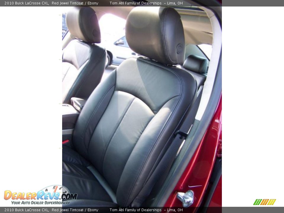 2010 Buick LaCrosse CXL Red Jewel Tintcoat / Ebony Photo #11