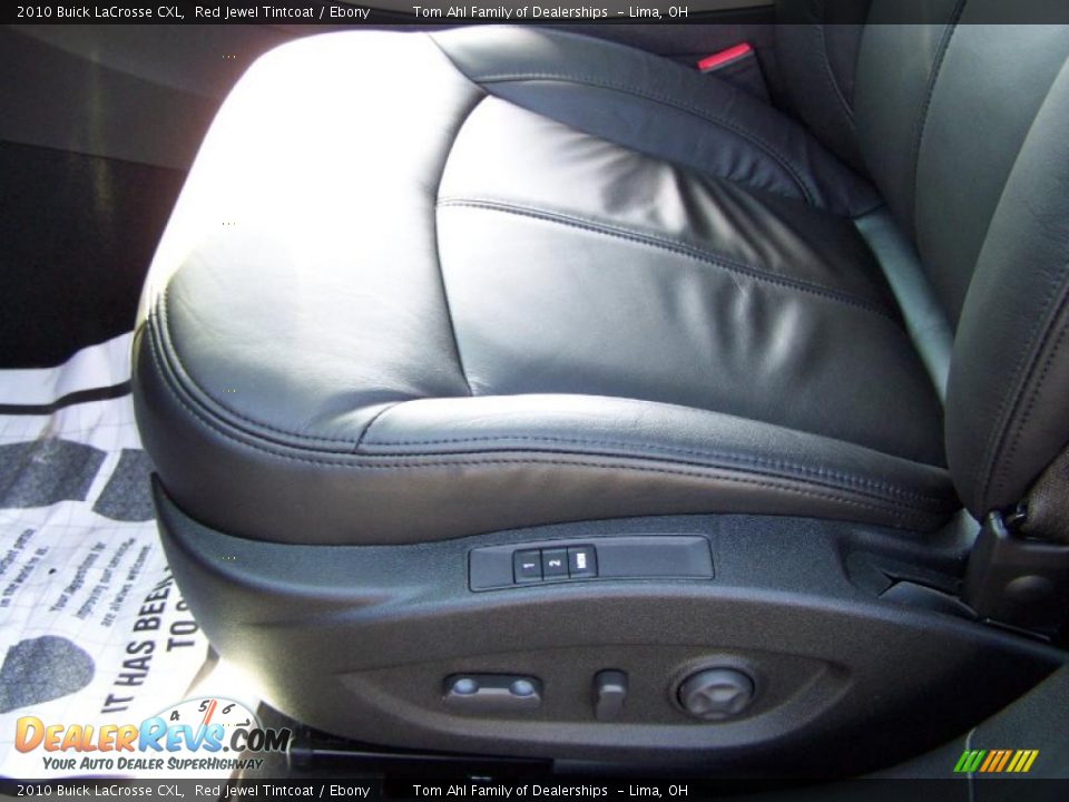 2010 Buick LaCrosse CXL Red Jewel Tintcoat / Ebony Photo #12