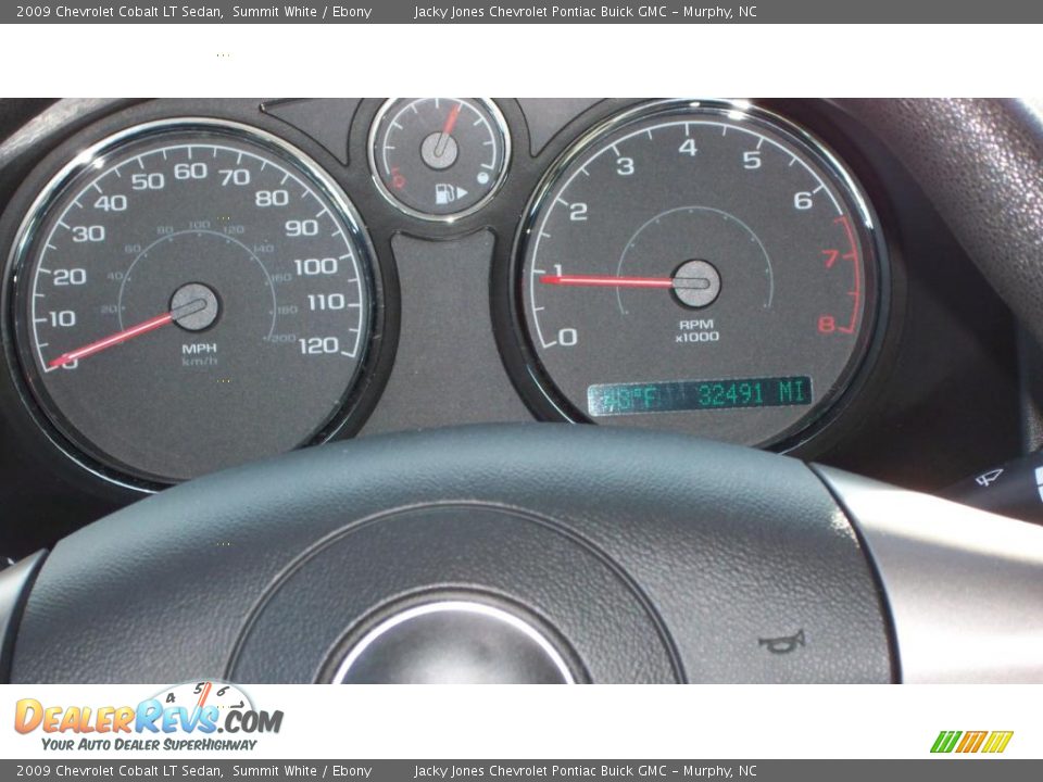 2009 Chevrolet Cobalt LT Sedan Summit White / Ebony Photo #13