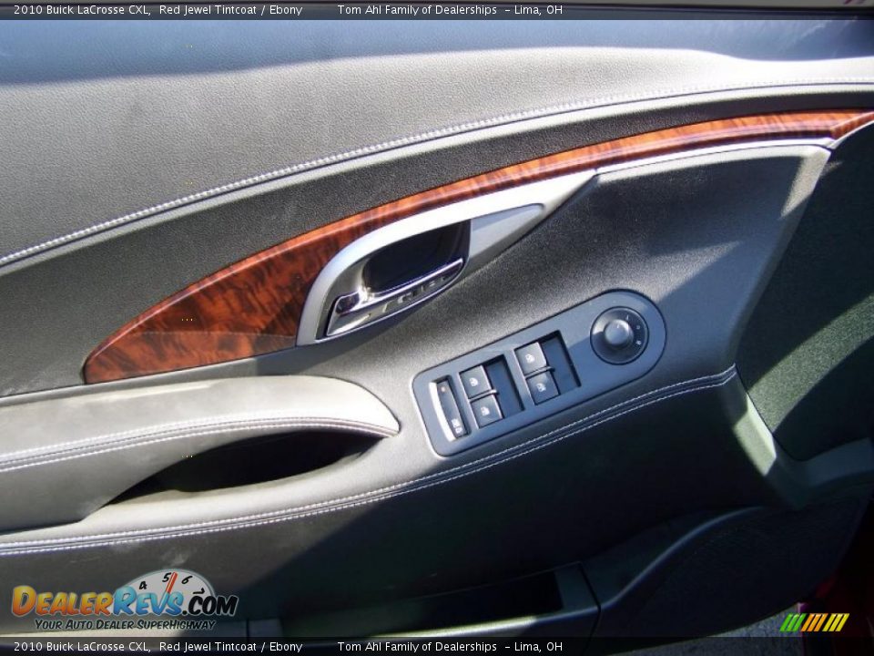 2010 Buick LaCrosse CXL Red Jewel Tintcoat / Ebony Photo #13