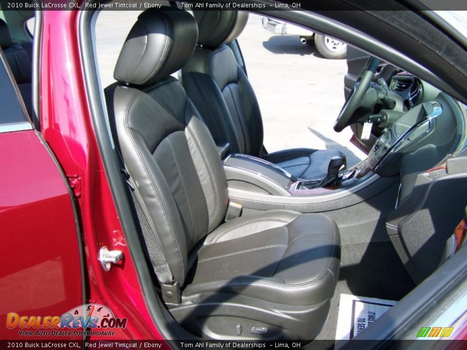 2010 Buick LaCrosse CXL Red Jewel Tintcoat / Ebony Photo #16