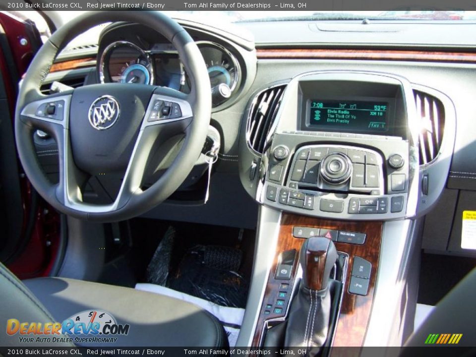 2010 Buick LaCrosse CXL Red Jewel Tintcoat / Ebony Photo #17
