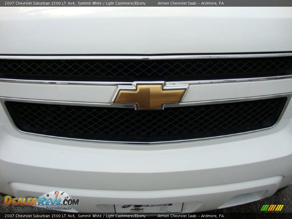2007 Chevrolet Suburban 1500 LT 4x4 Summit White / Light Cashmere/Ebony Photo #32