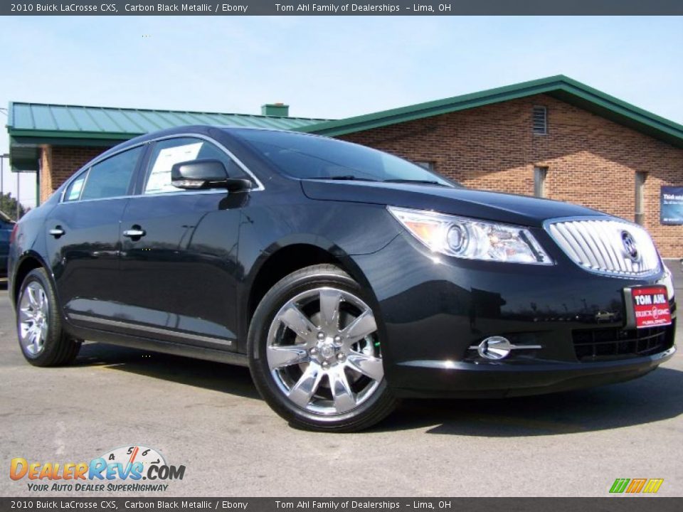 2010 Buick LaCrosse CXS Carbon Black Metallic / Ebony Photo #1
