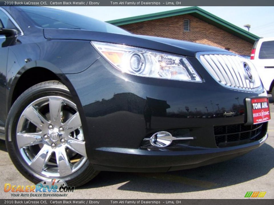 2010 Buick LaCrosse CXS Carbon Black Metallic / Ebony Photo #2