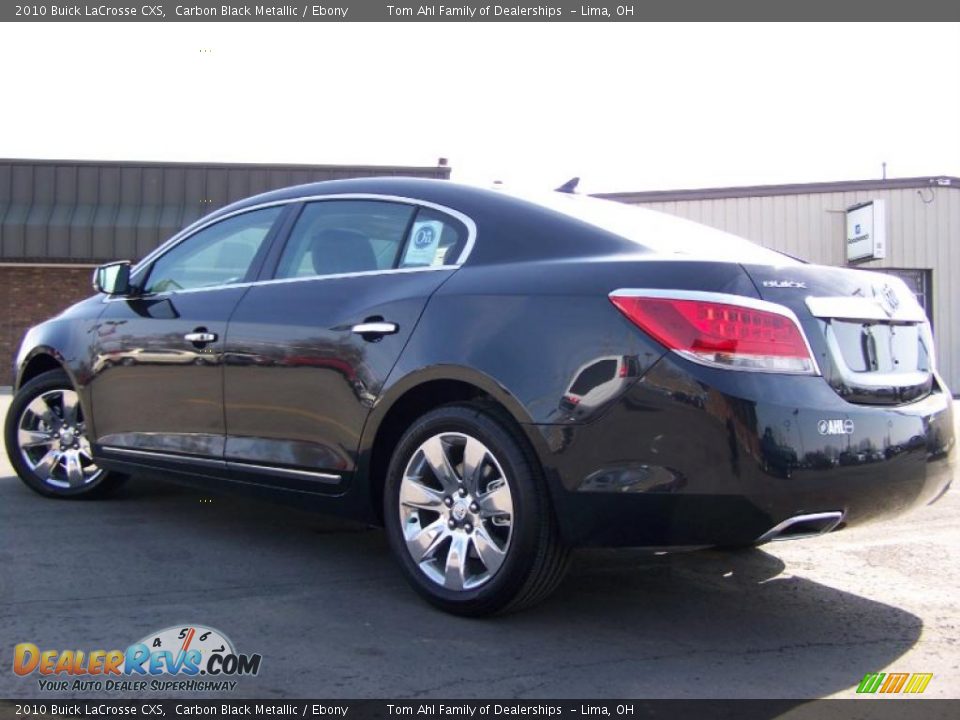 2010 Buick LaCrosse CXS Carbon Black Metallic / Ebony Photo #4