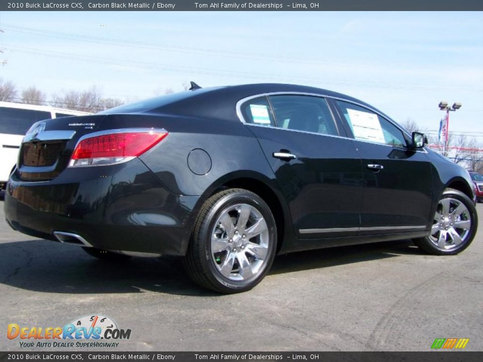 2010 Buick LaCrosse CXS Carbon Black Metallic / Ebony Photo #7