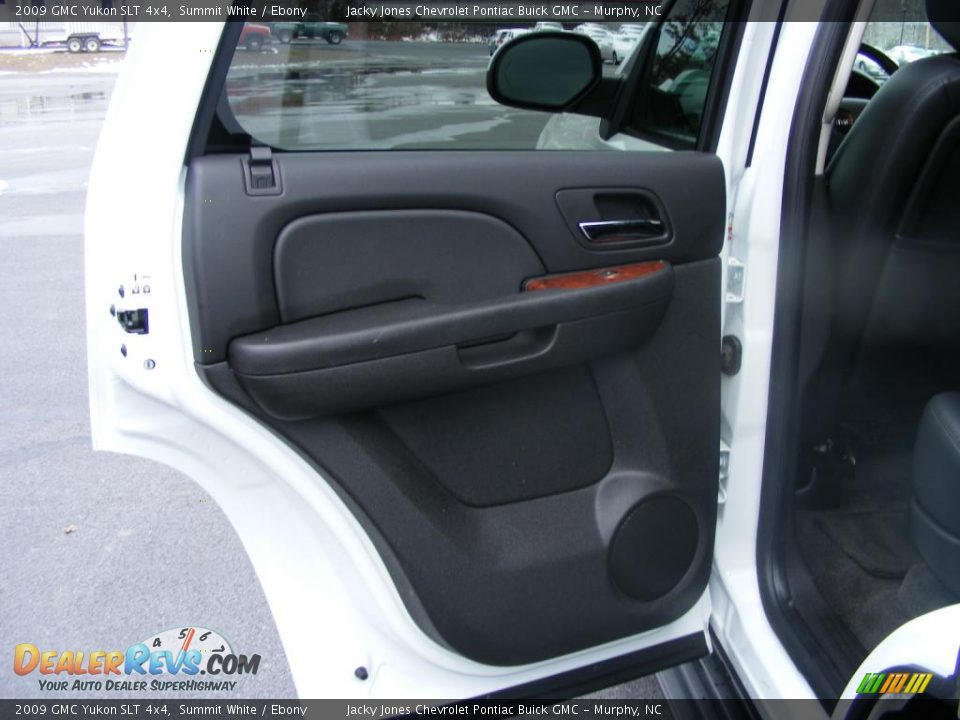 2009 GMC Yukon SLT 4x4 Summit White / Ebony Photo #2