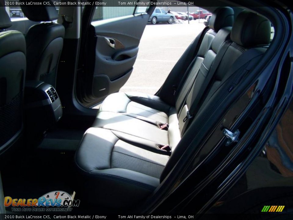 2010 Buick LaCrosse CXS Carbon Black Metallic / Ebony Photo #14