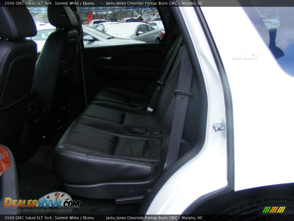 2009 GMC Yukon SLT 4x4 Summit White / Ebony Photo #3