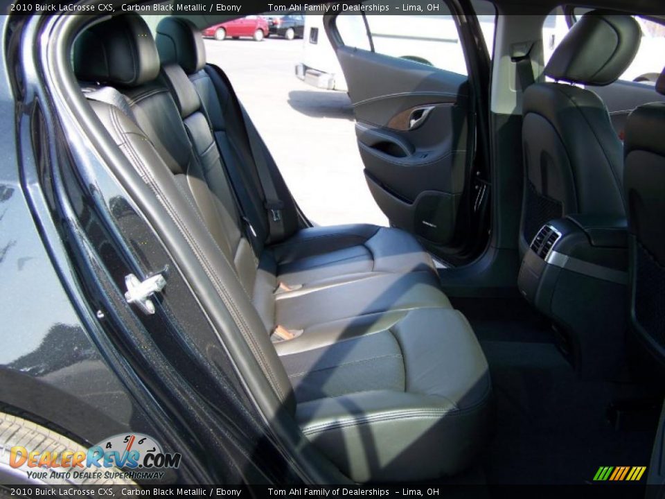2010 Buick LaCrosse CXS Carbon Black Metallic / Ebony Photo #15