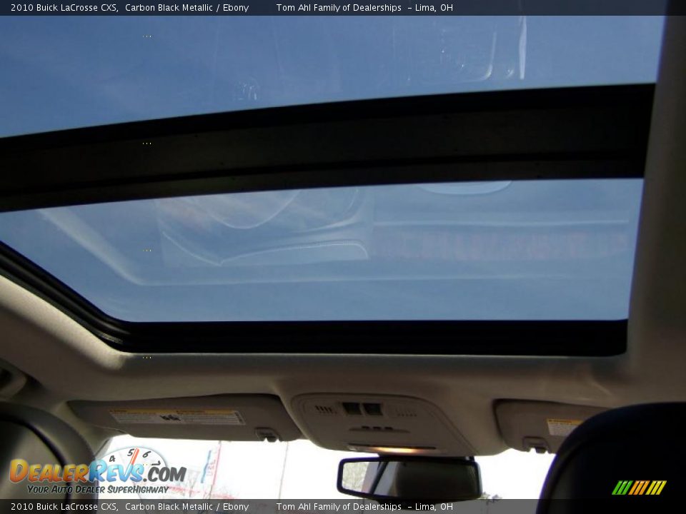 2010 Buick LaCrosse CXS Carbon Black Metallic / Ebony Photo #18