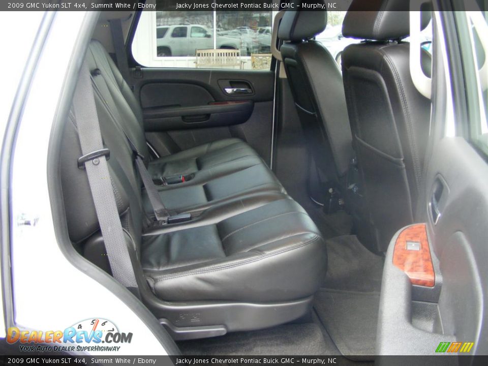 2009 GMC Yukon SLT 4x4 Summit White / Ebony Photo #6