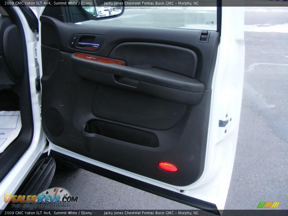 2009 GMC Yukon SLT 4x4 Summit White / Ebony Photo #8