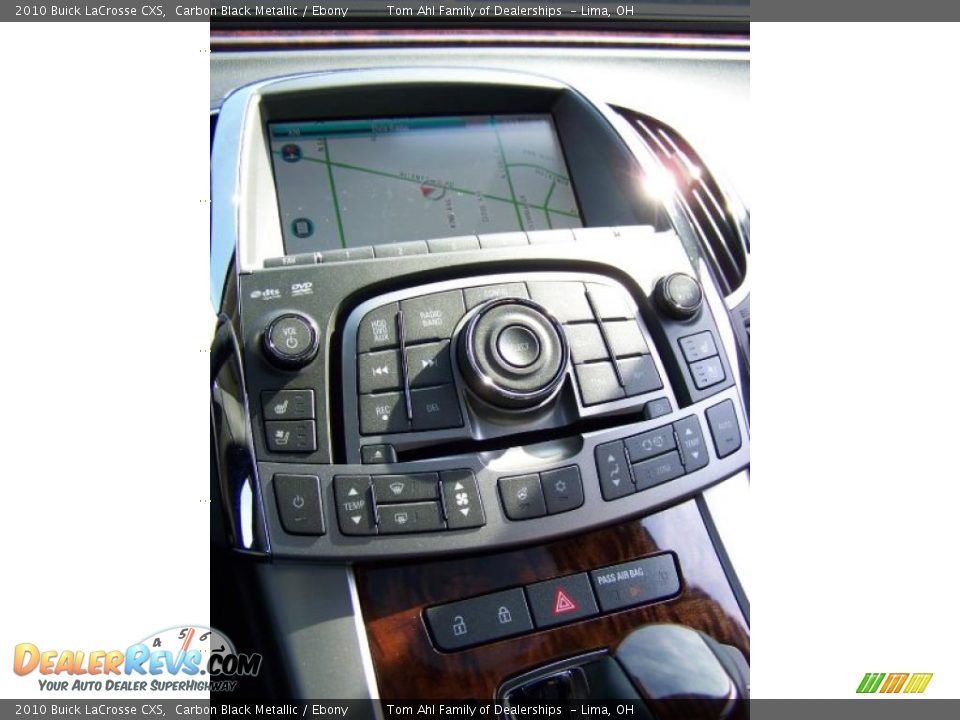 2010 Buick LaCrosse CXS Carbon Black Metallic / Ebony Photo #23