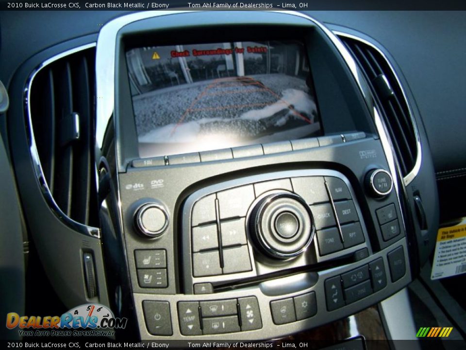 2010 Buick LaCrosse CXS Carbon Black Metallic / Ebony Photo #24