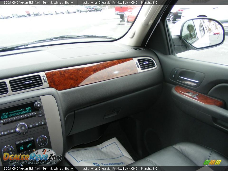2009 GMC Yukon SLT 4x4 Summit White / Ebony Photo #15