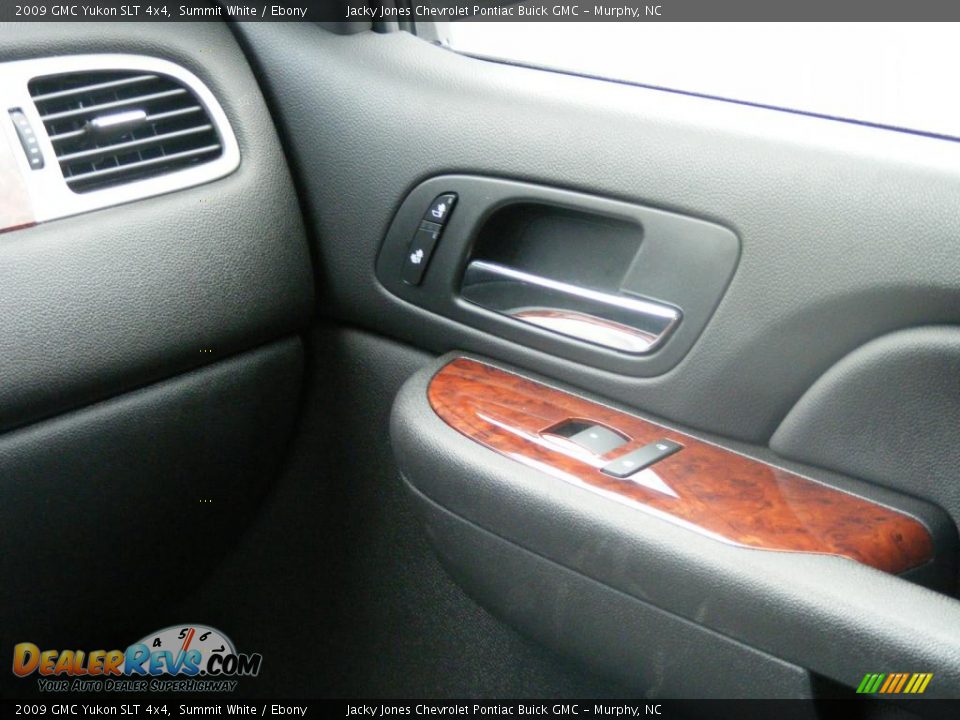 2009 GMC Yukon SLT 4x4 Summit White / Ebony Photo #16