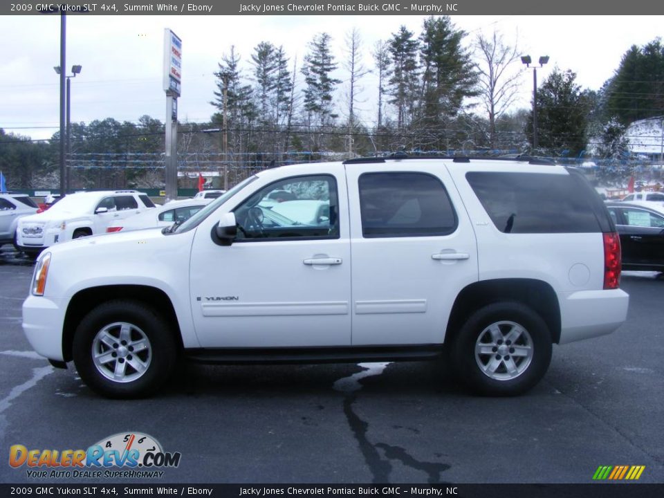 2009 GMC Yukon SLT 4x4 Summit White / Ebony Photo #20