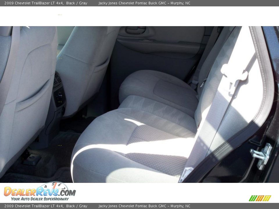 2009 Chevrolet TrailBlazer LT 4x4 Black / Gray Photo #4