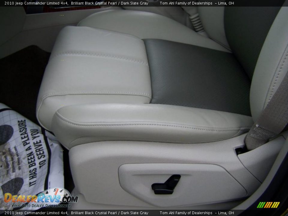 2010 Jeep Commander Limited 4x4 Brilliant Black Crystal Pearl / Dark Slate Gray Photo #11