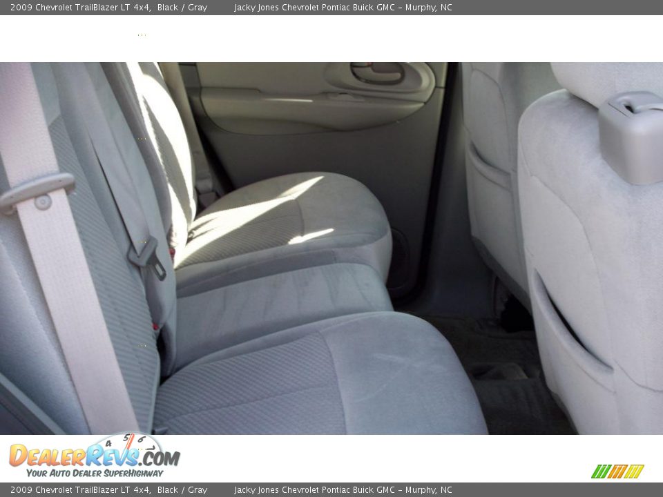 2009 Chevrolet TrailBlazer LT 4x4 Black / Gray Photo #6