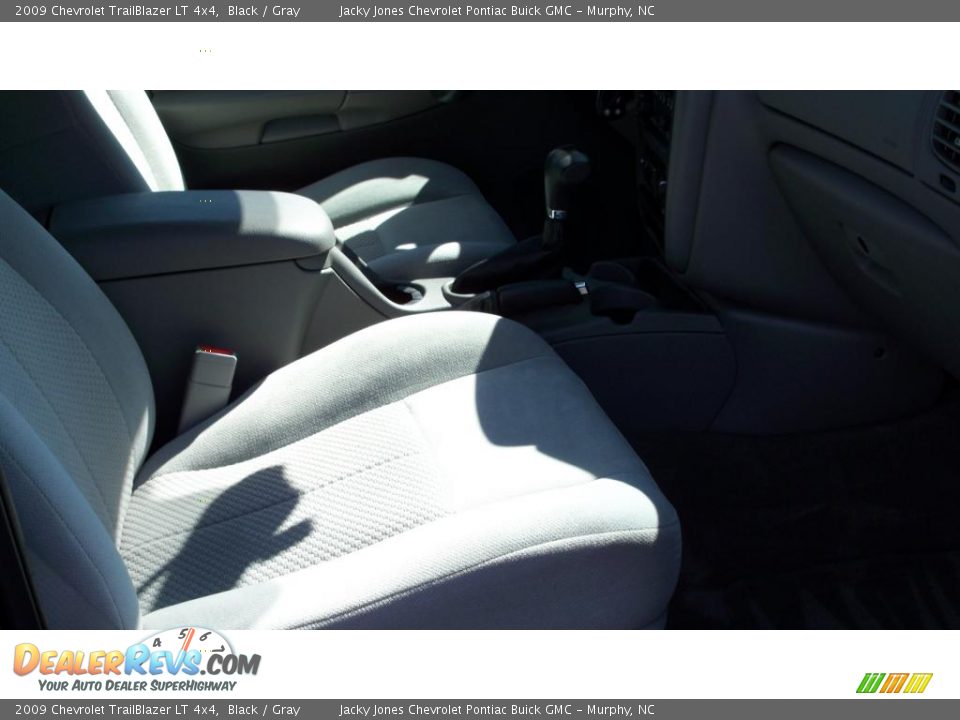 2009 Chevrolet TrailBlazer LT 4x4 Black / Gray Photo #8