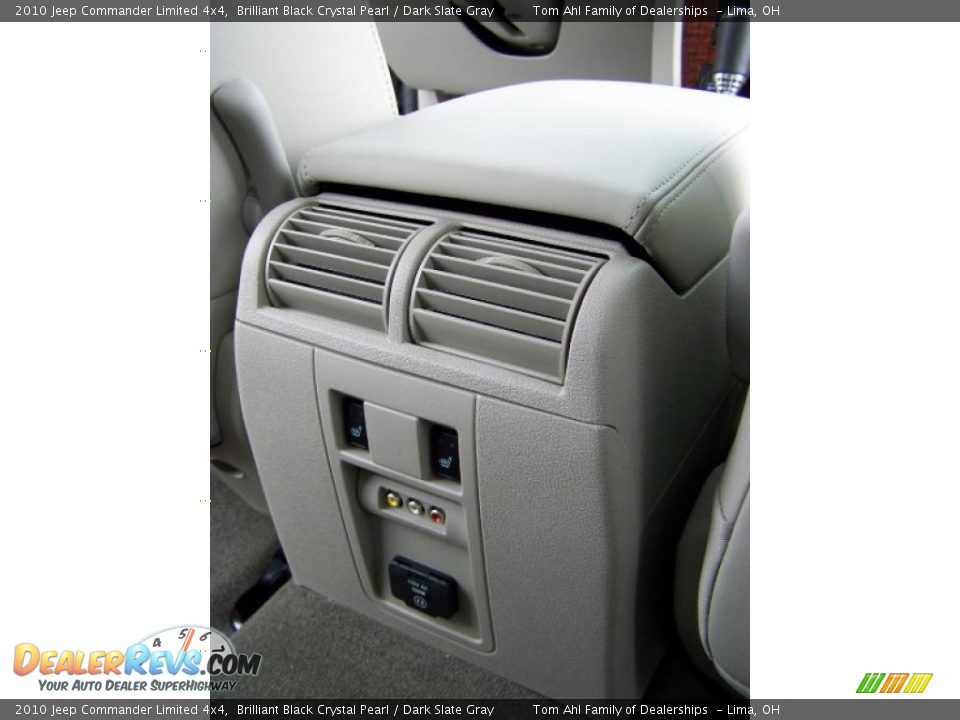 2010 Jeep Commander Limited 4x4 Brilliant Black Crystal Pearl / Dark Slate Gray Photo #21