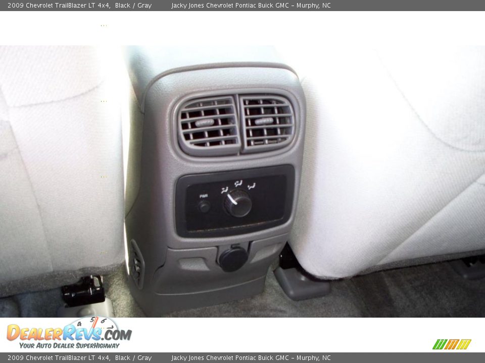 2009 Chevrolet TrailBlazer LT 4x4 Black / Gray Photo #15