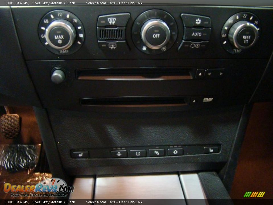 2006 BMW M5 Silver Gray Metallic / Black Photo #11