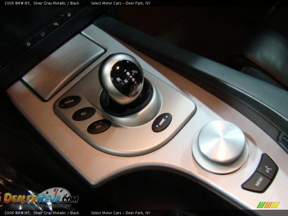 2006 BMW M5 Silver Gray Metallic / Black Photo #12