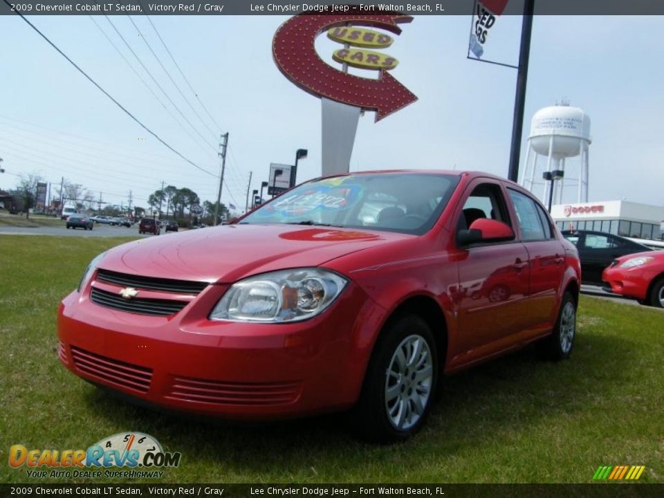 2009 Chevrolet Cobalt LT Sedan Victory Red / Gray Photo #1