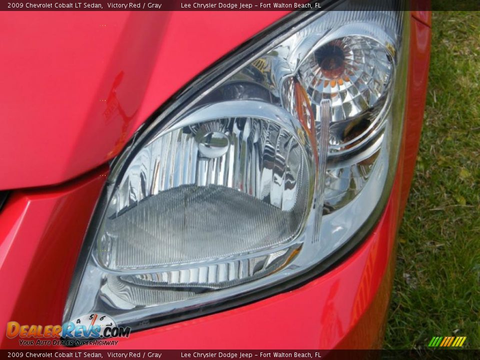2009 Chevrolet Cobalt LT Sedan Victory Red / Gray Photo #9
