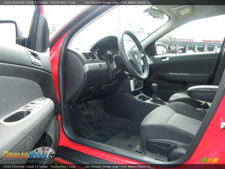 2009 Chevrolet Cobalt LT Sedan Victory Red / Gray Photo #13
