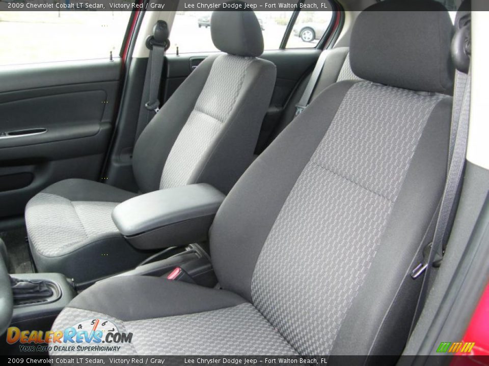 2009 Chevrolet Cobalt LT Sedan Victory Red / Gray Photo #14
