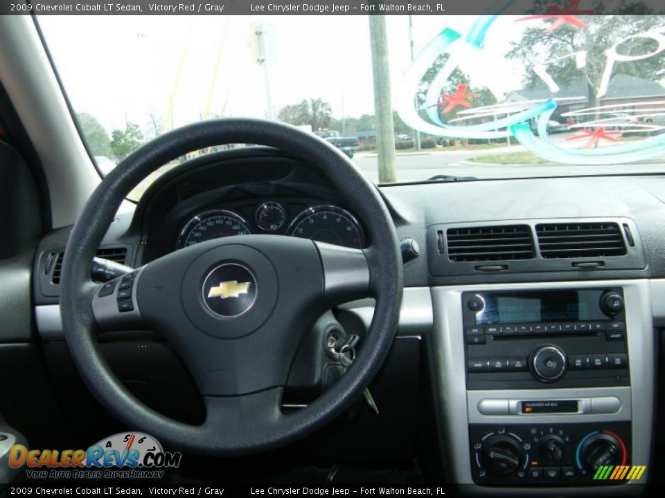 2009 Chevrolet Cobalt LT Sedan Victory Red / Gray Photo #18