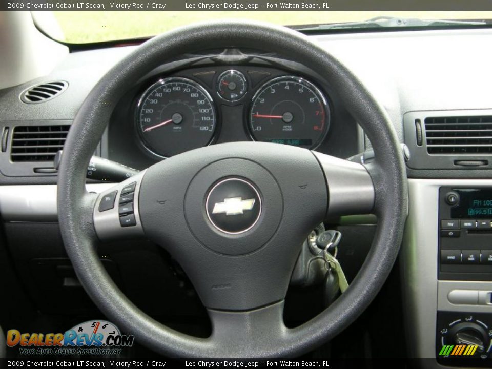 2009 Chevrolet Cobalt LT Sedan Victory Red / Gray Photo #19