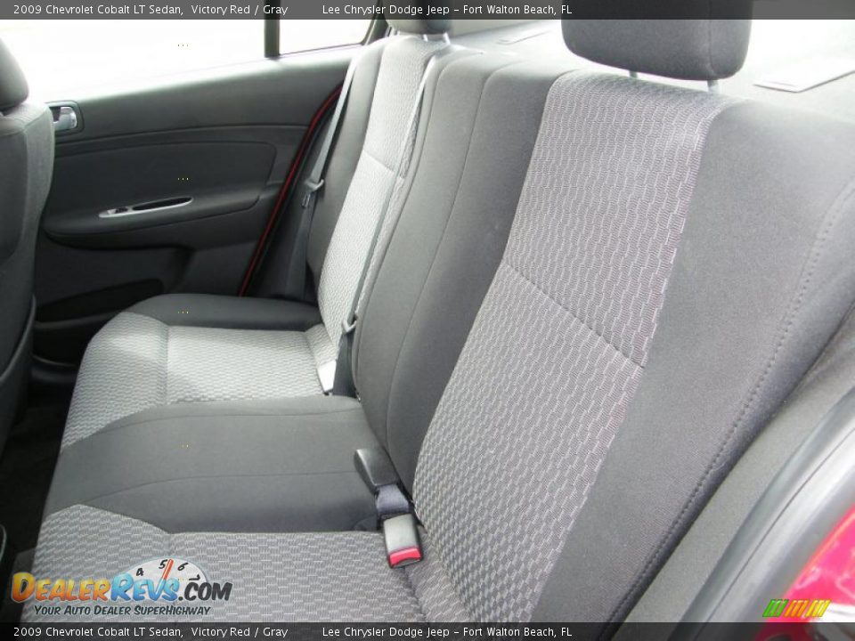 2009 Chevrolet Cobalt LT Sedan Victory Red / Gray Photo #21