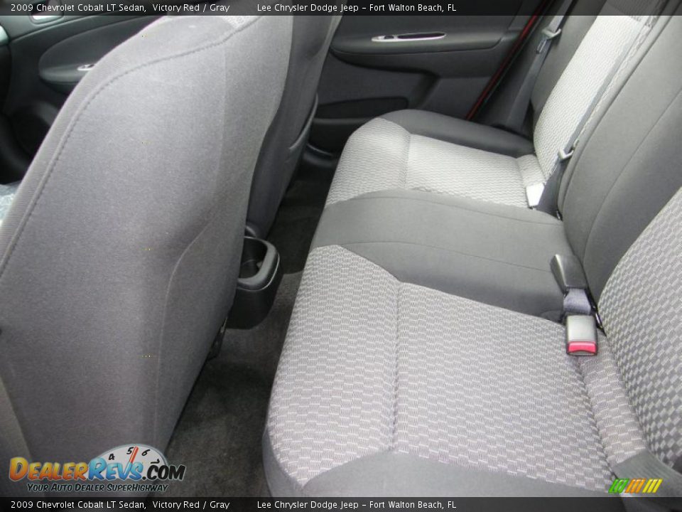 2009 Chevrolet Cobalt LT Sedan Victory Red / Gray Photo #22